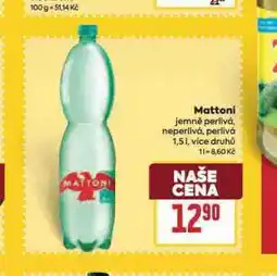 Billa Mattoni nabídka