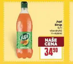 Billa Jupí sirup nabídka