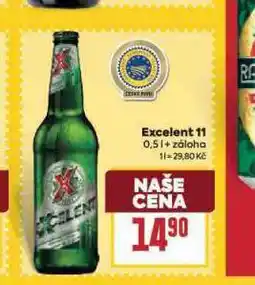 Billa Pivo excelent 11 nabídka