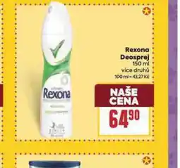 Billa Rexona deosprej nabídka