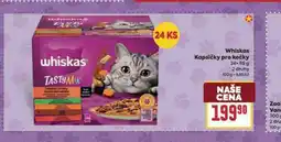 Billa Whiskas kapsičky pro kočky nabídka