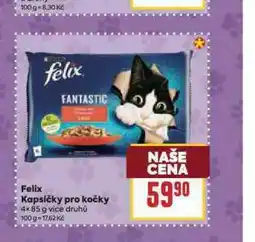 Billa Felix kapsičky pro kočky nabídka