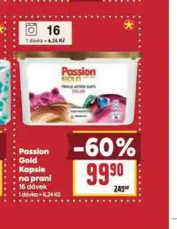 Billa Passion gold kapsle na praní nabídka