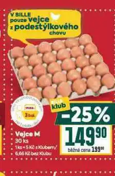 Billa Vejce m nabídka