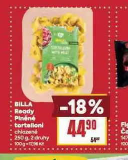 Billa Billa ready plněné tortelloni nabídka