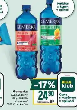 Billa Gemerka nabídka