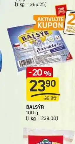 Flop BALSÝR 100 g nabídka