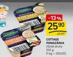 Flop COTTAGE POMAZÁNKA různé druhy 100 g nabídka