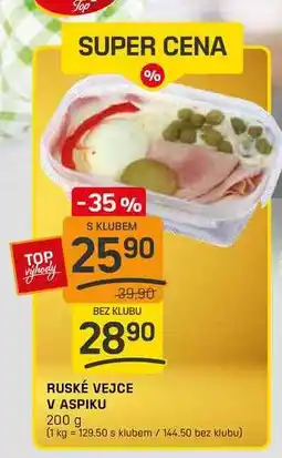 Flop RUSKÉ VEJCE V ASPIKU 200 g nabídka