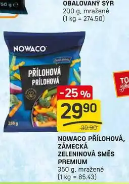 Flop NOWACO PŘÍLOHOVÁ, ZÁMECKÁ ZELENINOVÁ SMĚS PREMIUM 350 g nabídka