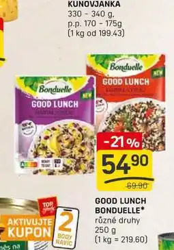 Flop GOOD LUNCH BONDUELLE různé druhy 250 g nabídka