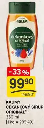 Flop KAUMY ČEKANKOVÝ SIRUP ORIGINÁL 350 ml nabídka
