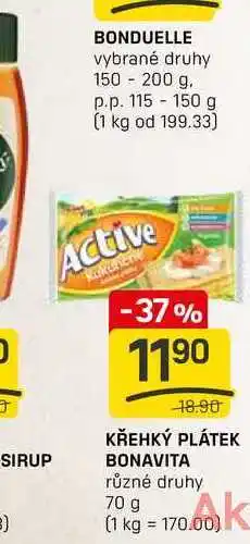 Flop KŘEHKÝ PLÁTEK BONAVITA různé druhy 70 g nabídka