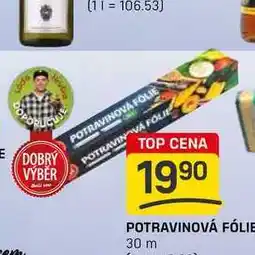 Flop POTRAVINOVÁ FÓLIE 30 m nabídka