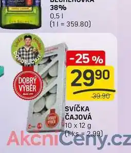 Flop SVÍČKA ČAJOVÁ 10 x 12 g nabídka