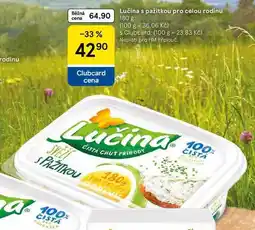 Tesco Lučina s pažitkou pro celou rodinu, 180 g nabídka