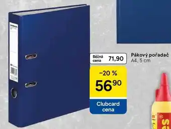 Tesco Pákový pořadač A4, 5 cm nabídka