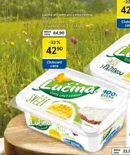 Tesco Lučina přírodní pro celou rodinu, 180 g nabídka