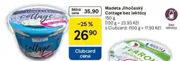 Tesco Madeta Jihočeský Cottage bez laktózy, 150 g nabídka