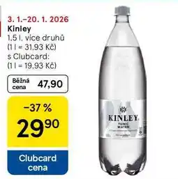 Tesco Kinley, 1.5 l, více druhů nabídka