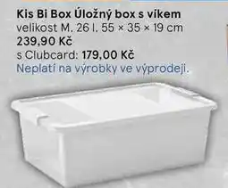 Tesco Kis Bi Box Úložný box s víkem velikost M. 26 I., 55 x 35 x 19 cm nabídka