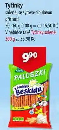 CBA Tyčinky, 50-60 g nabídka