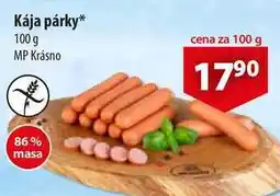 CBA Kája párky, 100 g nabídka
