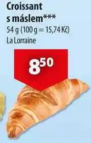 CBA Croissant s máslem, 54 g nabídka