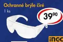 CBA Ochranné brýle čiré nabídka