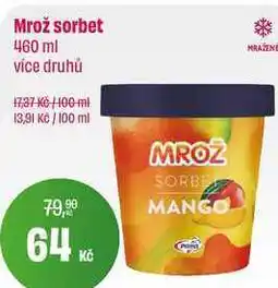 BonVeno Mrož sorbet 460 ml nabídka