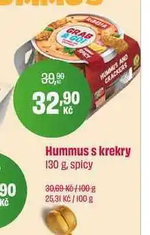 BonVeno Hummus s krekry 130 g nabídka