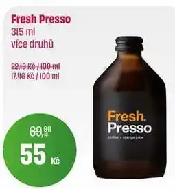 BonVeno Fresh Presso 315 ml nabídka