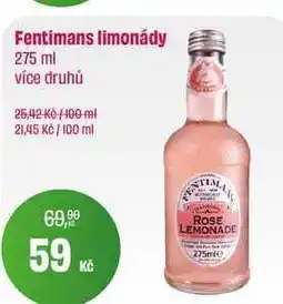 BonVeno Fentimans limonády 275 ml nabídka