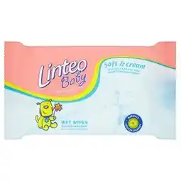 BonVeno Linteo Baby Vlhčené dětské ubrousky pro zjemnění pokožky 24 ks nabídka