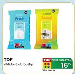 Tamda Foods TDF úklidové ubrousky nabídka