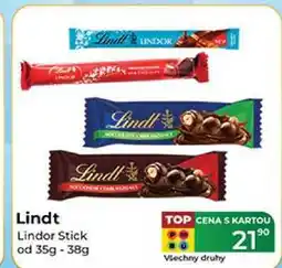Tamda Foods Lindl Lindor Stick od 35g - 38g nabídka