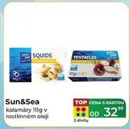Tamda Foods Sun&Sea kalamáry 111g v rostlinném oleji nabídka