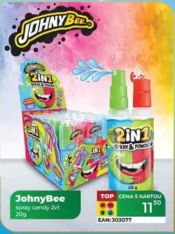 Tamda Foods JohnyBee spray candy 2v1 20g nabídka