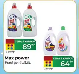 Tamda Foods Max power Prací gel 4L/5,6L nabídka