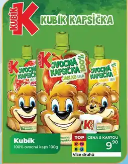 Tamda Foods Kubík 100% ovocná kaps 100g nabídka