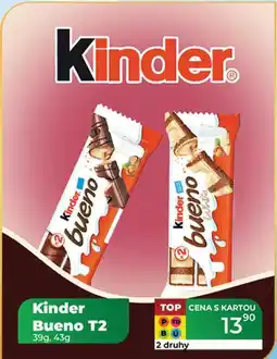 Tamda Foods Kinder Bueno T2 39g, 43g nabídka