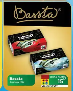 Tamda Foods Bassta Sardinky 125g nabídka