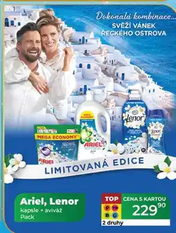 Tamda Foods Ariel, Lenor kapsle + aviváž Pack nabídka
