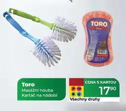 Tamda Foods Toro Masážní houba Kartáč na nádobí nabídka