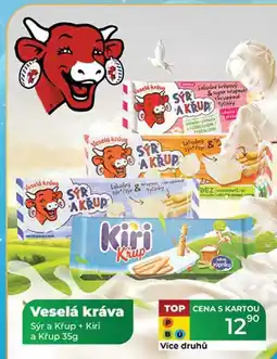 Tamda Foods Veselá kráva Sýr a Křup + Kiri a Křup 35g nabídka