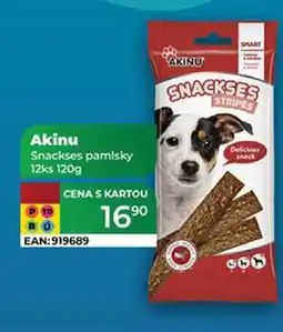 Tamda Foods Akinu Snackses pamlsky 12ks 120g nabídka