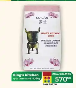 Tamda Foods King's kitchen rýže jasmínová 18,16kg nabídka