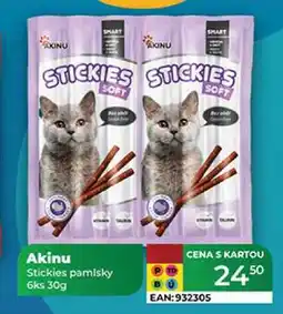 Tamda Foods Akinu Stickies pamlsky 6ks 30g nabídka