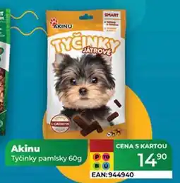 Tamda Foods Akinu Tyčinky pamlsky 60g nabídka