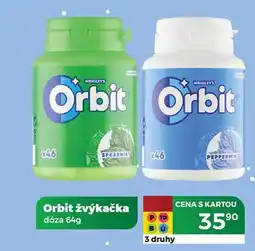 Tamda Foods Orbit žvýkačka dóza 64g nabídka